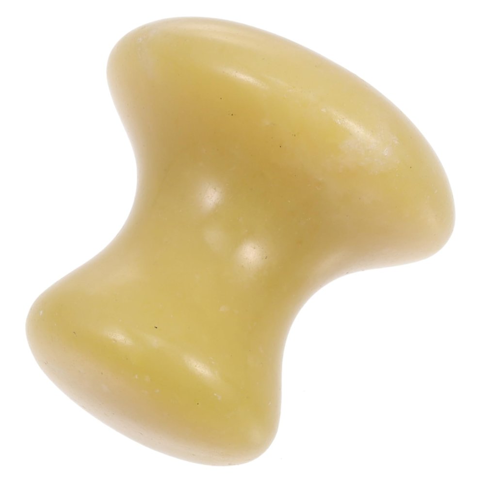 PartyKindom Mushroom Facial Massage Stone Natural Gua Tool for Relaxing for Relief and Skin Care Routine