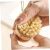 PartyKindom 2pcs Kitchen Pot Cleaning Brushes Handheld Dish Brushes for Household Use Wok Cleaning Tool Fine Craftsmanship for Stubborn Stains Sisal Coconut view 4