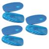 Healvian 3pcs Silicone Gel Heel Cups Comfortable Half Insoles for Foot s for Everyday Use Prevents Blisters and Fatigue Soft Elastic Support for Women and Men view 1