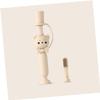 HEALLILY Manual Baby Toothbrush Boys and Girls Toothbrush for Baby Training Bristles Teething Pad Suction Base for Long Time Use Random view 3