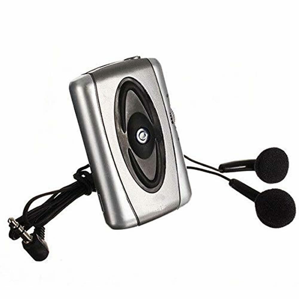 Hobbyant Sound Amplifier Hearing Aid, Voice Enhancement Listening Device, Silver, AAA Battery Powered, 102CM Line Length