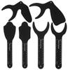 6 Pcs Dental Photography Contraster, 6 Size Black Background Board Intraoral Photographic, Palatal Photo Contrast Kit view 1