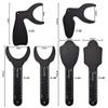 6 Pcs Dental Photography Contraster, 6 Size Black Background Board Intraoral Photographic, Palatal Photo Contrast Kit view 2