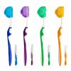 4-Pack Orthodontic Dental Care Kit  Includes Soft Bristle Toothbrushes and Braces-Friendly Brush Flosser for Cleaner Interdental Brush Toothpick, Essential Tools for Braces Hygiene Oral Care view 1