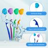 4-Pack Orthodontic Dental Care Kit  Includes Soft Bristle Toothbrushes and Braces-Friendly Brush Flosser for Cleaner Interdental Brush Toothpick, Essential Tools for Braces Hygiene Oral Care view 3