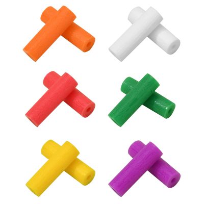 12-Pack Orthodontic Chewies in 6 Styles, Multi-Colored Non-Slip Flexible Aligner Seating Chews Trays Seaters Chompers with Fruit Flavors for Dental Braces and Invisible Aligners