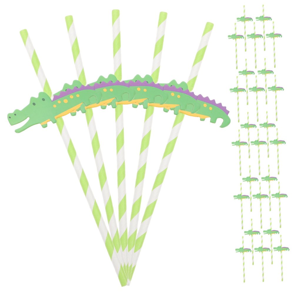 Cabilock 300pcs Straws Biodegradable Drinking Straws for Party Decorations Everyday Use
