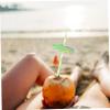 Cabilock 300pcs Straws Biodegradable Drinking Straws for Party Decorations Everyday Use view 4