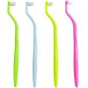 Ceonam 4-Pack End Tuft Toothbrushes, Orthodontic Toothbrush with Small Head, Ultra Soft Gum Brushes for Braces, Implants, Retainers, and Detailed Teeth Cleaning Oral Care, Multi-Color Set view 1