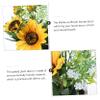 Ciieeo Simulated Sunflower Plant Easy-Care Fake Potted Flower for Indoor Outdoor Decor view 4