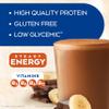Atkins Chocolate Banana Protein Shake, 15g Protein & Milk Chocolate Delight Protein Shake, 15g Protein, Low Glycemic, 2g Net Carb, 1g Sugar, Keto Friendly, 12 Count view 4