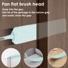 DT Gap Dust Cleaner Retractable Microfiber Gap Dust Brush Flexible Long Flat Gap Duster with Extendable Pole and Cloth Cover for Sofa Bed Furniture Bottom Ceiling Fan Blinds BENGBUM(light green) view 2