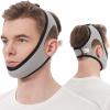 Anti Snoring Chin Strap for Cpap Users, KeyBegin Adjustable Chin Strap for Snoring Chin Strap for Sleeping, Upgraded Cpap Chin Strap to Keep Mouth Closed While Sleeping(Grey) view 1