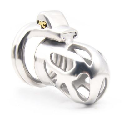 Chastity Lock Male Stainless Steel Super Breathable Chastity Device Chastity Pants A141 (40mm)