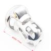 Chastity Lock Male Stainless Steel Super Breathable Chastity Device Chastity Pants A141 (40mm) view 2