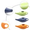 ALOEU 250Ml Ceramic Neti Pot Nose Cleaning Pot Durable Leakproof Spout Pot for Nasal Rinsing Nose Washing Men and Women,White view 3