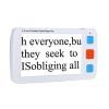 Digital Reading Magnifier, Handheld Digital Video Magnifying Glass With 5.0 Inch LCD Screen,Electronic Reading Aid,4x-32x Text Enlargement, For Reading, Writing, Viewing Maps, Books.Etc(Color:White) view 1