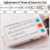 Digital Reading Magnifier, Handheld Digital Video Magnifying Glass With 5.0 Inch LCD Screen,Electronic Reading Aid,4x-32x Text Enlargement, For Reading, Writing, Viewing Maps, Books.Etc(Color:White) view 3