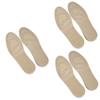 GLEAVI 3pairs Shoe Lift Inserts for Men Heel Lift Insoles Height Increase Comfortable and Breathable view 1