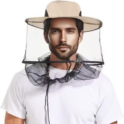 Aventik Adjustable Mosquito Hat with Netting for Maximum Bug Pair with Mosquito Jacket