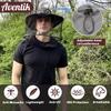 Aventik Adjustable Mosquito Hat with Netting for Maximum Bug Pair with Mosquito Jacket view 3