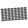 PartyKindom 36pairs Non- Silicone Nose Pads for Glasses Comfortable Eyeglass Cushions and Nose Support for Enhanced Stability Compatible Eyewear and Sunglasses view 1