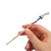 10 PCS Mix Cute Doll Bamboo Earpick,Ear Care Tool, Random Color Ear Cleaner Tool Handmade Wood Ear Picks Earwax Removal Ear Wax Remover Cleaning Tool view 4