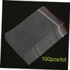 FELTECHELECTR 8x12cm Plastic Sealed Bags for Snacks Beads Buttons Coins Jewelry Reclosable Storage Pouches view 4