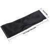 2Pcs Satin Eye Mask Sleep Mask, Adjustable Blindfold Soft Satin Eye Covers Blind Fold Valentine's Day Gifts for Women for Travel, Nap, Meditation,150cm/59inch (Black) view 2