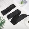 2Pcs Satin Eye Mask Sleep Mask, Adjustable Blindfold Soft Satin Eye Covers Blind Fold Valentine's Day Gifts for Women for Travel, Nap, Meditation,150cm/59inch (Black) view 4
