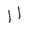 balacoo 2pcs Natural Horn Facial Scraping Rods Horns Ribs Stick Face Massager Roller for Neck Face view 1