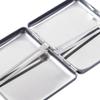 Brushed Vintage Silver Metal Case Box Wallet Credit Card Case As Gift for Men and Women view 4