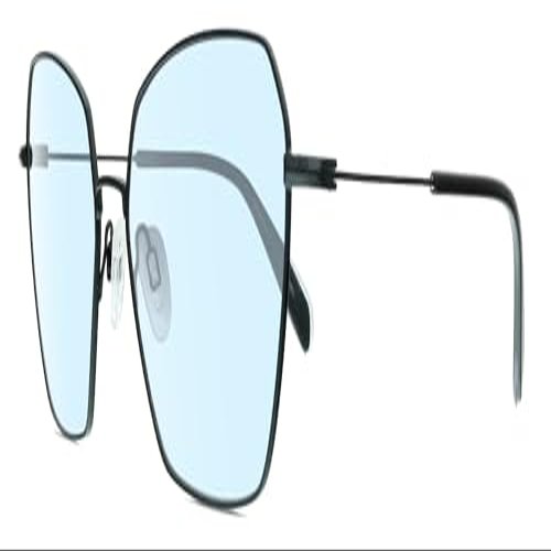 Calabria RNB 1034 Metal Reading Glasses +1.25 Black Men Women Trendy Readers Stylish Fashion Durable Lightweight Eyeglass