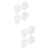 GLEAVI 4pairs Half Silica Gel Pad for Women Heels Inserts Thicken Sole Insoles Non-Slip view 1