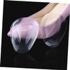 GLEAVI 4pairs Half Silica Gel Pad for Women Heels Inserts Thicken Sole Insoles Non-Slip view 4