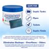 Septic Tank Treatment | Septic Enzyme Pods | 1 Year Supply | 2+ Billions CFUs per Pod | Fast-Dissolving, Live Bacteria-Plus Enzymes | Prevents Backups & Odors | Made in USA by Septi-Flow | 12 Packets view 2