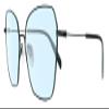 Calabria RNB 1034 Metal Reading Glasses +1.00 Black Men Women Trendy Readers Stylish Fashion Durable Lightweight Eyeglass view 1