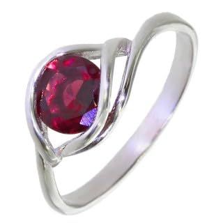 M-47 Sterling Silver Garnet Stone geofossiles Mineral Healing Crystals M-47