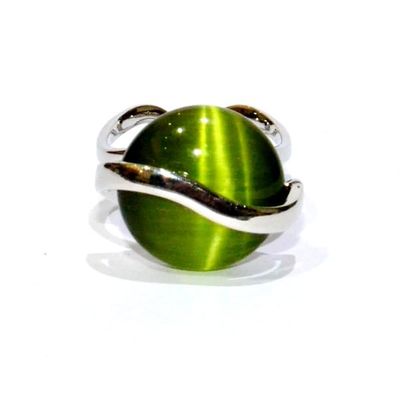 cat Eye Green geofossiles Mineral Healing Crystals geofossiles Mineral Healing Crystals Stone Rock Crystal BA52-5