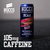 NOCCO BCAA Energy Drink Pack of 24 - Sugar-Free, Vegan Energy Drink with Caffeine, Vitamins and Amino Acids - Caribbean Pineapple, 24 x 330 ml Including Deposit (Miami) view 3
