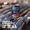 NOCCO BCAA Energy Drink Pack of 24 - Sugar-Free, Vegan Energy Drink with Caffeine, Vitamins and Amino Acids - Caribbean Pineapple, 24 x 330 ml Including Deposit (Miami) view 4