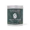 Brain Power Herbal Tea by Mindful Moon Focus & Memory Support Blend with Ginkgo, Nettle & Rosemary Caffeine-Free, Loose Leaf (Large) view 1