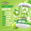 RYSE Loaded Pre Workout Powder - Sour Punch Green Apple - Daily Pre-Workout for Men & Women with 390mg Caffeine, Beta Alanine, and Citrulline for Pump, Focus, and Energy - 30 Servings view 4