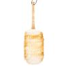 FeelfunFeather Lambswool Duster with Solid Wooden Handle,Leather Hang Strap,Comfortable Grips 19.6 inch Long Natural Feathers Dusters for Cleaning Wall Plant Desk Blind Cleaner Duster Tool view 1