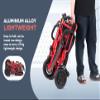 Alton Folding Mobility Scooter - Cougar Red, Lightweight & Portable, 3-Wheel, 280lbs Load, 49lbs Weight, 15mi Range view 3