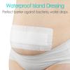20 Pcs Waterproof C-Section Adhesive Island Dressing Extra Long | 4x14 Inch Tummy Tuck Incision Long Post Surgery Bordered Gauze Bandage + Absorbent Dressing Pad Sterile Large Wound Recovery view 2