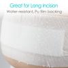 20 Pcs Waterproof C-Section Adhesive Island Dressing Extra Long | 4x14 Inch Tummy Tuck Incision Long Post Surgery Bordered Gauze Bandage + Absorbent Dressing Pad Sterile Large Wound Recovery view 3