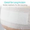 10 Pcs Water-Resistant C-Section 4"x14" Adhesive Island Bandage, Extra Long Tummy Tuck Incision Gauze Pads Abdominal Wound Shower Cover Protector C Section Recovery Must Haves view 3