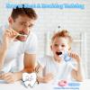 SUPERZZKKE Toddler Toothbrush - U Shaped for Kids Ages 1-2, 2-4, Baby Toothbrush with Food Grade Soft Silicone, 360 Whole Mouth Cleaning Design, 2 PCS view 2