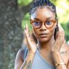 2SeeLife Brown Round Premium Clear Frame Reading Glasses Solid & Sturdy Frame Blue Light Retro Readers for Men & Women with Spring Hinges & Scratch-Resistant Lenses, Strength 2.75 view 3